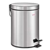 Ведро-контейнер для мусора (урна) с педалью LAIMA Classic, 12 л, зеркальное, нержавеющая сталь, со съемным внутренним ведром в Ангарске Ведро-контейнер для мусора (урна) с педалью LAIMA Classic, 12 л, зеркальное, нержавеющая сталь, со съемным внутренним ведром в Ангарске