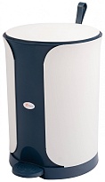 Контейнер для мусора Sтилъ с педалью 7 л синий 7 синий в Ангарске Контейнер для мусора Sтилъ с педалью 7 л синий 7 синий в Ангарске