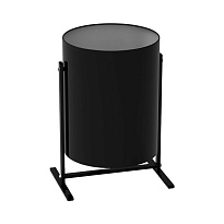 Урна металлическая уличная, Титан, 25 л, цвет черный в Ангарске