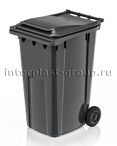Контейнер для мусора 240 л серый облегченный 240 серый в Ангарске
