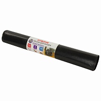 Мешки для мусора 240 л, черные, в рулоне 5 шт., ПВД 80 мкм, 1400х900 мм, LAIMA, 605339 в Ангарске