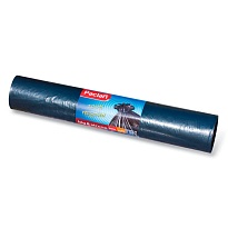 Мешки для мусора 240 л, черные, в рулоне 20 шт., ПВД 35 мкм, 1400х900 мм, PACLAN Big&Strong, 600823 в Ангарске