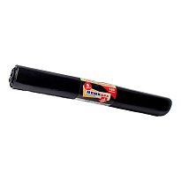 Мешки для мусора 180 л, черные, в рулоне 5 шт., ПВД, 80 мкм, 1100х900 мм, МЕШКОFF, 4216 в Ангарске