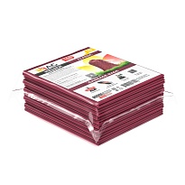Мешки для мусора 160 л, бордовые, в пачке 10 шт., ПВД, 40 мкм, 900х1100 мм, i-Bag в Ангарске