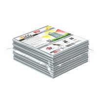 Мешки для мусора 160 л, светло-серые, в пачке 10 шт., ПВД, 40 мкм, 900х1100 мм, i-Bag в Ангарске